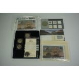 Small Lot of Coins and First Day Covers, To include a Millennium £5 Crown, Dated 1999/2000, two coin