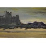 Quantity of Prints and Pictures, To include a watercolour by J.E Horton, oil on board of a castle by