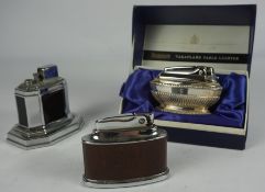 Assorted Vintage Table Lighters by Ronson, To include Varaflame, Art Deco style touch tip, Queen