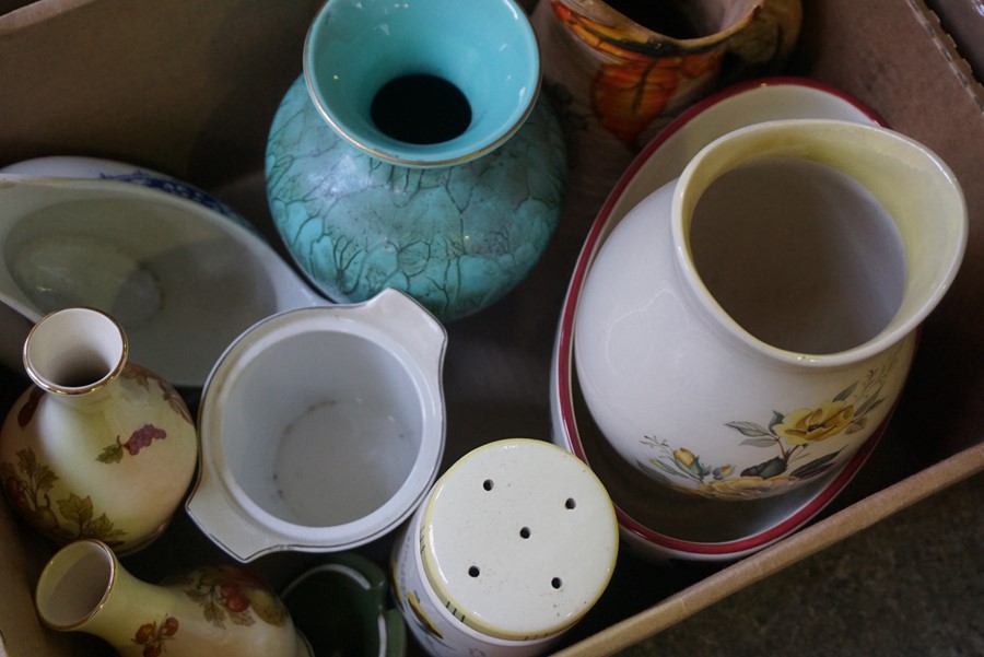 Two Boxes of Assorted China, To include a part tea set, approximately 30 pieces, Carlton Ware coffee - Image 3 of 3