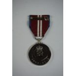 George VI Police Long Service Medal, Previously awarded to Northumbria Police, also with a Queen