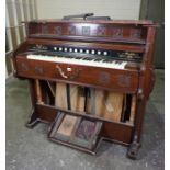 Bell Pump Organ, by the Bell Organ Co, circa early 20th century, 108cm high, 120cm wide, 65cm deep
