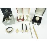 Quantity of Ladies Quartz Wristwatches, to include examples by Vialli, Pulsar etc, also with four