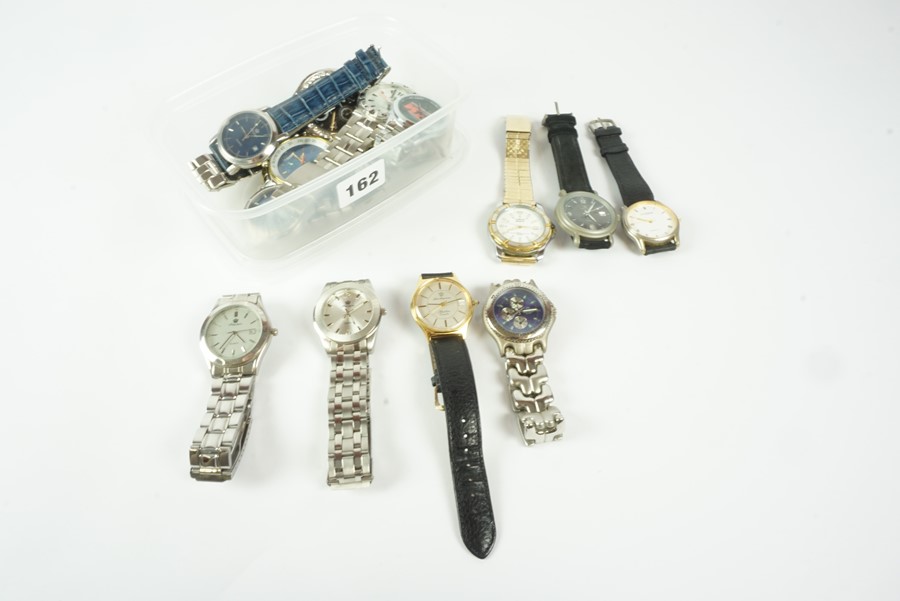 Quantity of Mens Quartz Wristwatches, to include examples by Jules Jurgenson, King Quartz, Guess, - Image 2 of 3