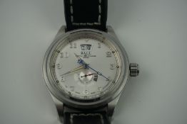 Ball Trainmaster Cleveland Express Power Reserve Gents Wristwatch, Swiss made, Having moon phase,