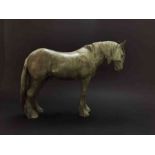 Frippy Jameson (British, B.1978) "Clydesdale", bronze, signed, titled "Perseus" and dated 2019