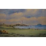 Four Signed Limited Edition Prints, Comprising of three Golfing prints by Dennis Pannett, And a
