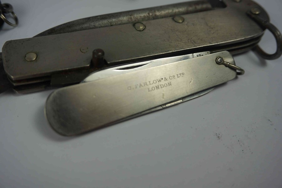 Military Issue Pocket Knife, Marked to the blade J.R. 1979 with Broad Arrow, No 7340-99-975-7402, - Image 6 of 6