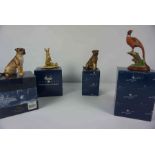 Four Border Fine Arts Figures, Comprising of "Flopsy" Model no JH23, Initialled J.H, 10cm high, "