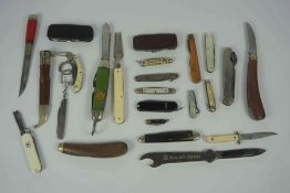 M.Slater of Sheffield, Venture Pocket Knife, Having text Young,s Sheep Dip, Also with a large