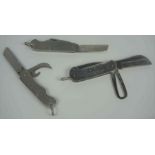 George Ibberson & Co of Sheffield, Clasp Knife, Pat Nos 978245.896270 Ref Nos 895076. 938732-5,