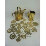 Assorted Horse Brasses, To include a Coronation Horse Brass, and a Kings Troop Horse Brass etc, Also