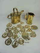 Assorted Horse Brasses, To include a Coronation Horse Brass, and a Kings Troop Horse Brass etc, Also