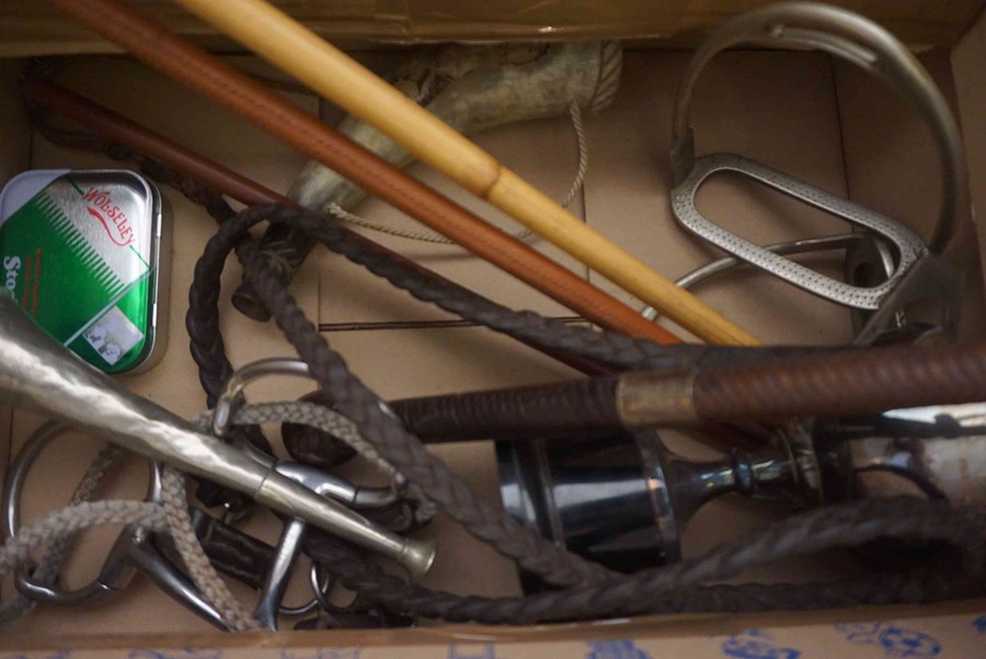 Quantity of Equestrian Accessories, To include five Show Canes, Five Head Collars, Seven Grazing - Image 5 of 10