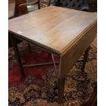 Gordon Russell, Mahogany Drop Leaf Table, Stamped to the underside Russell GR with Crown motif,
