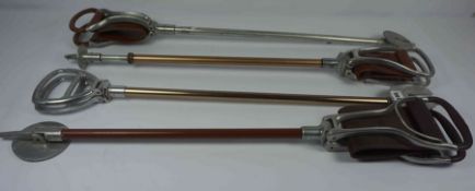 Four Assorted Shooting Sticks, 83cm, 84cm, 86cm, 89cm long, (4)