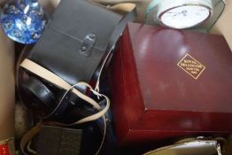 Large Quantity of Sundries, To include China, Glass, Typewriter, Mirrors, Pictures, Rug, Silver