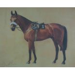 Neil Cawthorne "Red Rum" Signed Print, Signed in pencil, Dated 79, 33cm x 39cm