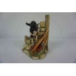 Anne Butler, "Bob" Border Fine Arts Figure Group, From the All Things Wise and Wonderful range,