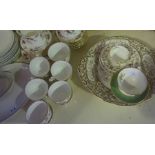 Quantity of Porcelain Dinner and Tea Wares, To include a Royal Doulton Morning Star Dinner set,