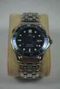 Omega Seamaster Professional Gents Wristwatch, 100ft Water Resistant, 300m, 42mm, Quartz Movement,