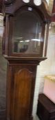 George III Longcase Clock Case, Can fit a 12 inch Dial, A/F, Approximately 210cm high