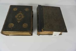 Browns Self Interpreting Family Bible, circa 19th century, Also with Cassell,s Illustrated Family