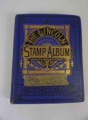 The Lincoln Stamp Album, Enclosing British and World Stamps, circa 1900-1927