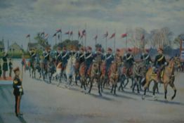 Quantity of Prints, To include a Limited Edition Print of the Royal Military Police Troop, Signed in