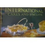 Two Boxes of Assorted Pictures, To include an oil on board by TT Young, International Cakes and