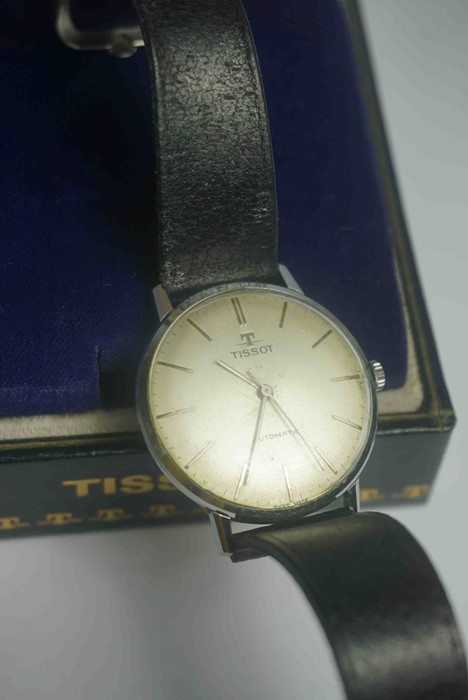 Vintage Gents Tissot Automatic Wristwatch, Having a Leather strap, With original box - Image 3 of 4