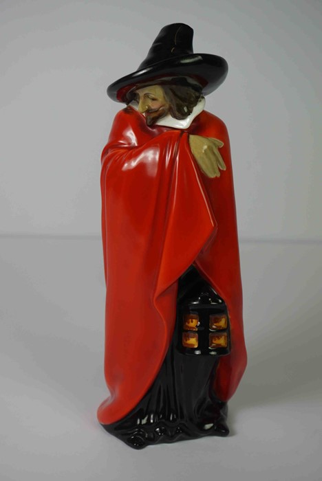 Charles J. Noke, Rare Royal Doulton Figure of "Guy Fawkes" HN 98, Printed and Painted marks to