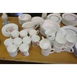 Quantity of China Tea and Dinner Wares, To include a Wedgwood "Charisma" Part Tea Set etc,