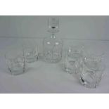 Davinci of Italy, Glass Decanter Set, Comprising of a Decanter with six matching Glasses, (7)
