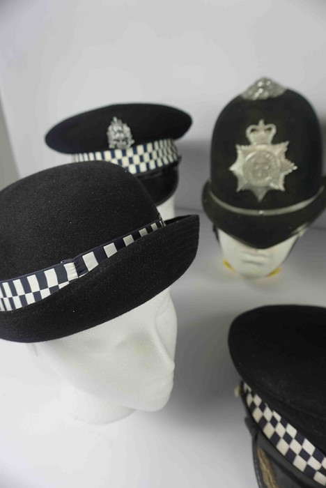 Collection of Police Caps, To include a Metropolitan Police Inspector and Chief Inspector Cap, - Image 2 of 4