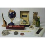 Mixed Lot of Collectables, To include a Seiko Quartz Analogue Wristwatch, With Box and Booklet, Faux