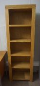 Modern Open Bookcase, 180cm high, 60cm wide, 32cm deep