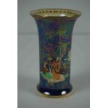 Wiltshaw & Robinson for Carlton Ware "Persian" Lustre Vase, Of Cylindrical form, Decorated with