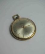 Art Deco Swiss Made Yellow Metal Cased Pocket Watch by Royce, 17 Jewels Incabloc, Having a