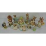 Six Beswick Beatrix Potter Limited Edition Figures, Comprising of "Foxy Whiskered Gentleman" No 1940