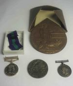 General Service Medal with Canal Zone Clasp, Awarded to J. O,Hara 2235934, CFN for the Reme, With