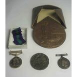 General Service Medal with Canal Zone Clasp, Awarded to J. O,Hara 2235934, CFN for the Reme, With