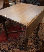 Gordon Russell, Mahogany Drop Leaf Table, Stamped to the underside Russell GR with Crown motif,