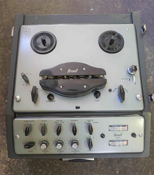 Brenell STB 2 Reel to Reel Recorder, 44cm high, 50cm wide