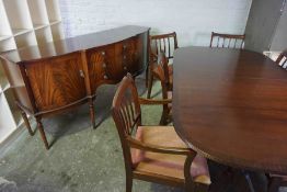 Reproduction Dining Room Suite, Comprising of a Sideboard, Dining Table with Six Chairs, Including