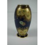 Carlton Ware "Chinese Bird and Cloud" Lustre Vase, Decorated with a Multi coloured Enamel and gilded