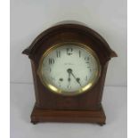 Seth Thomas U.S.A, Stained Wood Bracket Clock, circa late 19th / early 20th century, Having a Twin