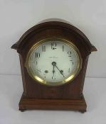 Seth Thomas U.S.A, Stained Wood Bracket Clock, circa late 19th / early 20th century, Having a Twin