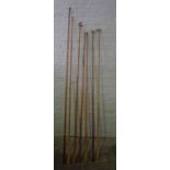 Vintage Snooker / Billiards Cues and Rests, (7)