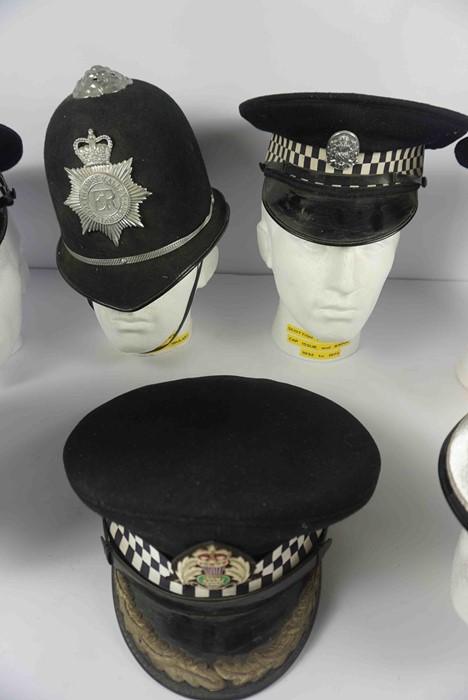 Collection of Police Caps, To include a Metropolitan Police Inspector and Chief Inspector Cap, - Image 3 of 4